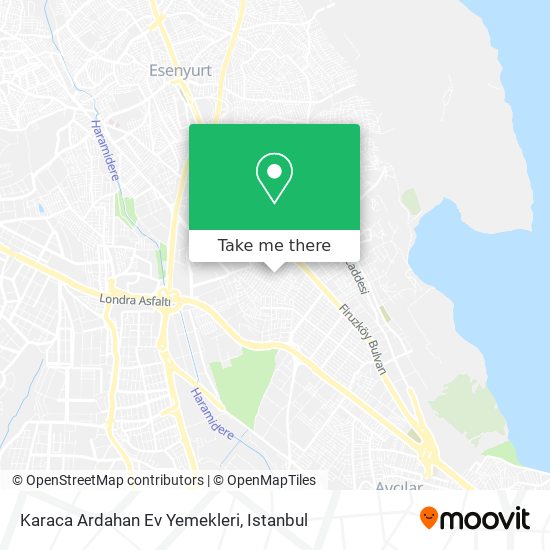Karaca Ardahan Ev Yemekleri map