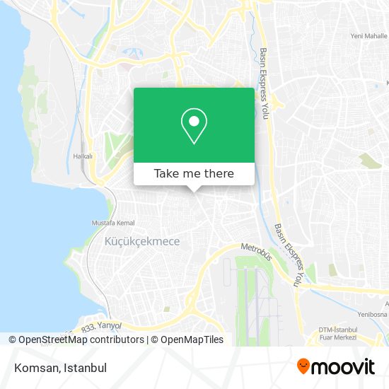 Komsan map