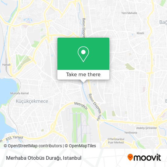 Merhaba Otobüs Durağı map