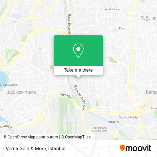 Verna Gold & More map