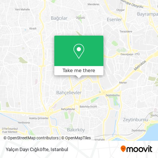 Yalçın Dayı Cığköfte map