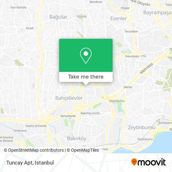 Tuncay Apt map