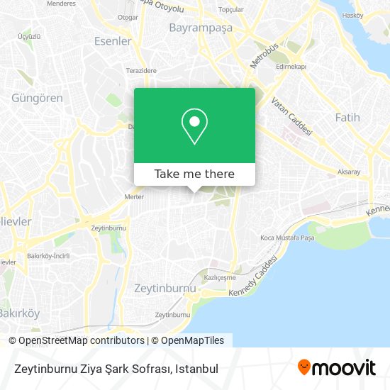 Zeytinburnu Ziya Şark Sofrası map