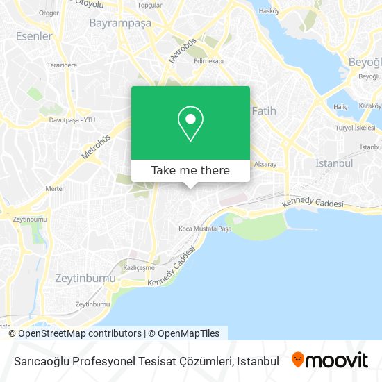 Sarıcaoğlu Profesyonel Tesisat Çözümleri map