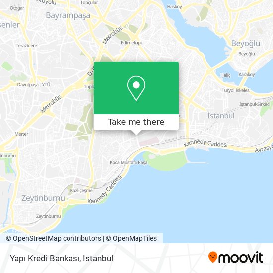 Yapı Kredi Bankası map