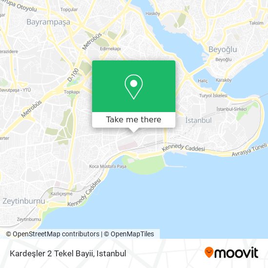 Kardeşler 2 Tekel Bayii map