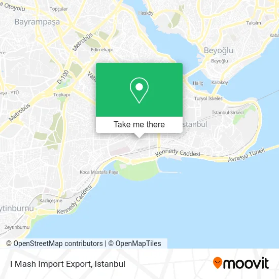 I Mash Import Export map