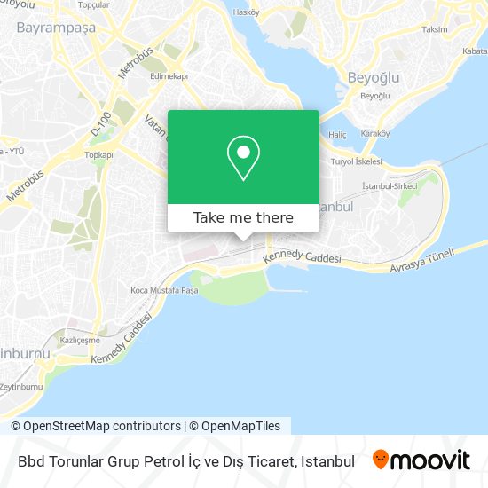Bbd Torunlar Grup Petrol İç ve Dış Ticaret map