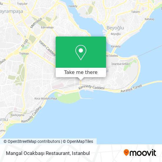 Mangal Ocakbaşı Restaurant map