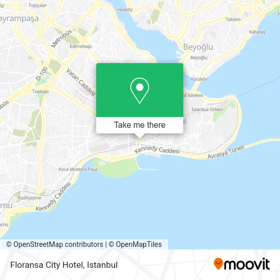 Floransa City Hotel map