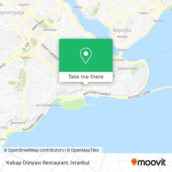 Kebap Dünyası Restaurant map
