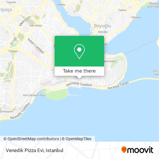 Venedik Pizza Evi map