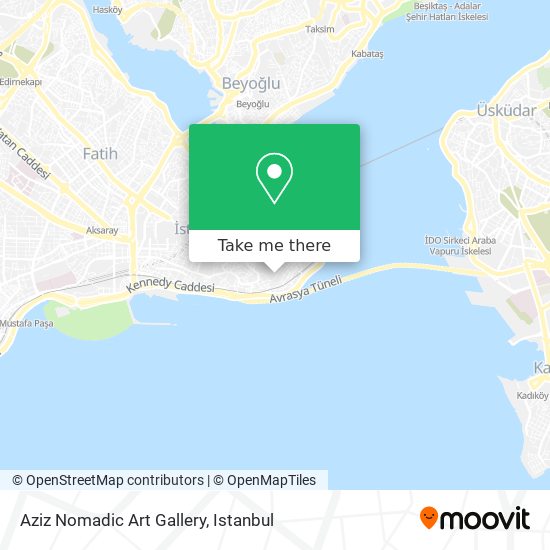 Aziz Nomadic Art Gallery map