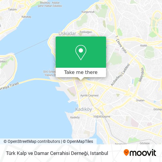 Türk Kalp ve Damar Cerrahisi Derneği map