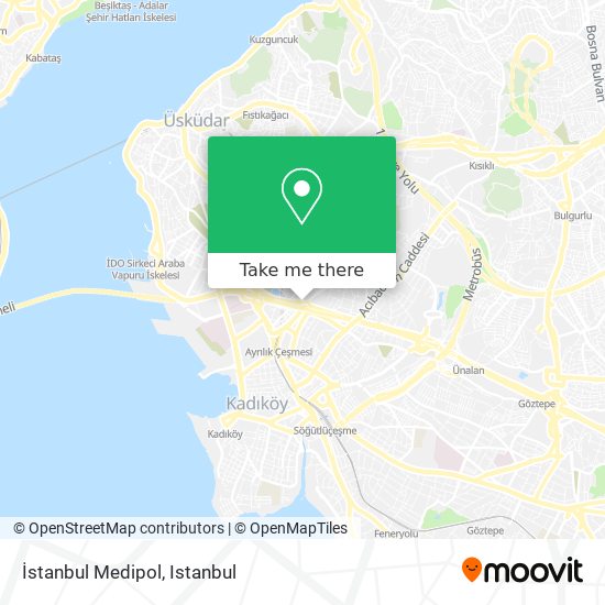 İstanbul Medipol map
