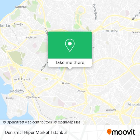 Denizmar Hiper Market map