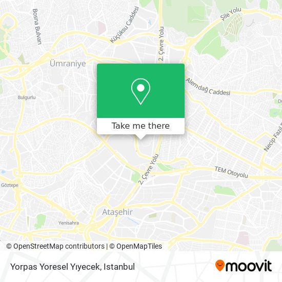Yorpas Yoresel Yıyecek map