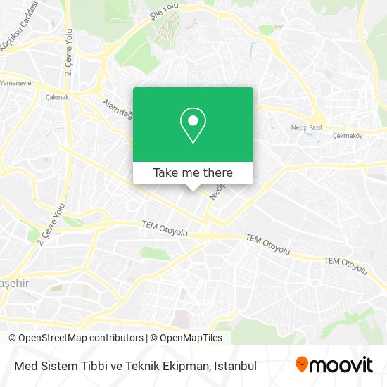 Med Sistem Tibbi ve Teknik Ekipman map
