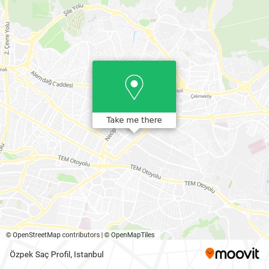 Özpek Saç Profil map