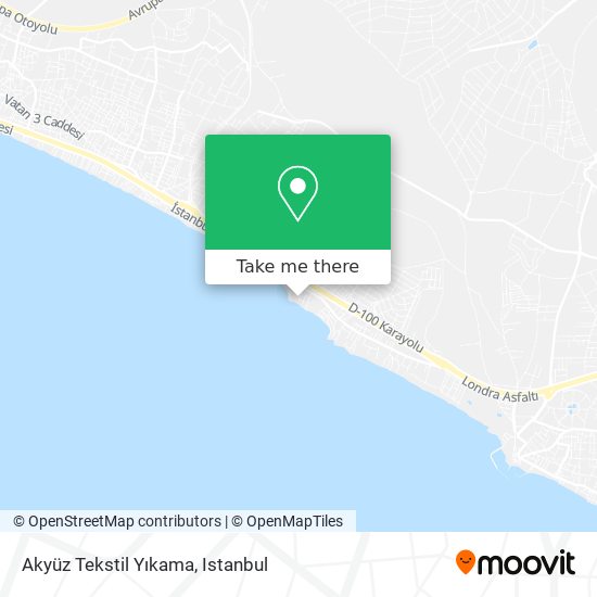 Akyüz Tekstil Yıkama map