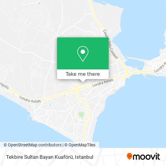 Tekbire Sultan Bayan Kuaförü map