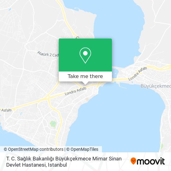 T. C. Sağlık Bakanlığı Büyükçekmece Mimar Sinan Devlet Hastanesi map