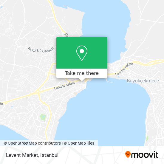 Levent Market map