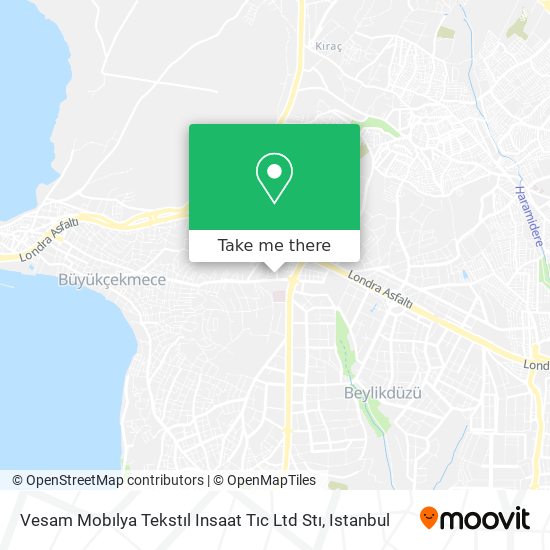 Vesam Mobılya Tekstıl Insaat Tıc Ltd Stı map