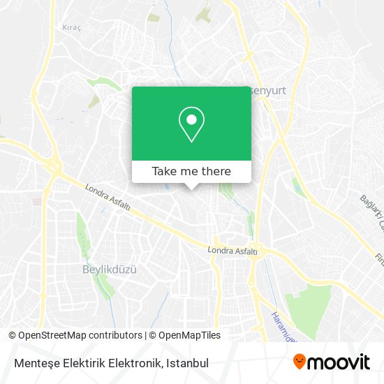 Menteşe Elektirik Elektronik map