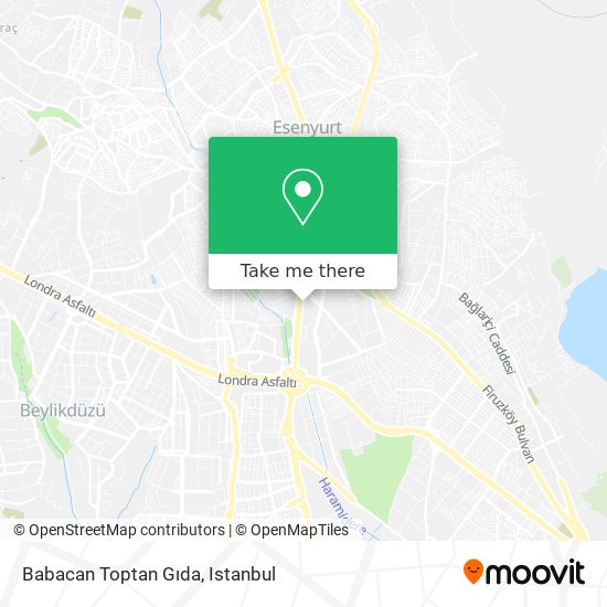 Babacan Toptan Gıda map