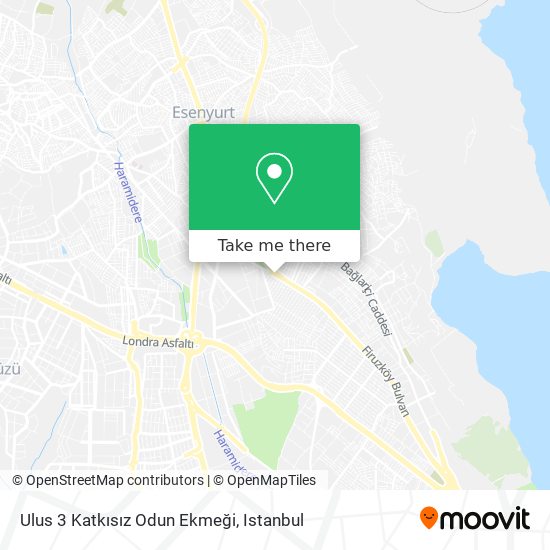 Ulus 3 Katkısız Odun Ekmeği map