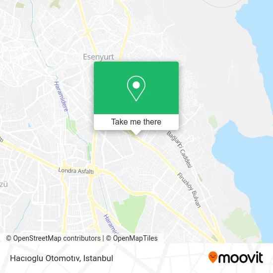 Hacıoglu Otomotıv map