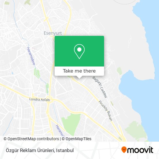 Özgür Reklam Ürünleri map