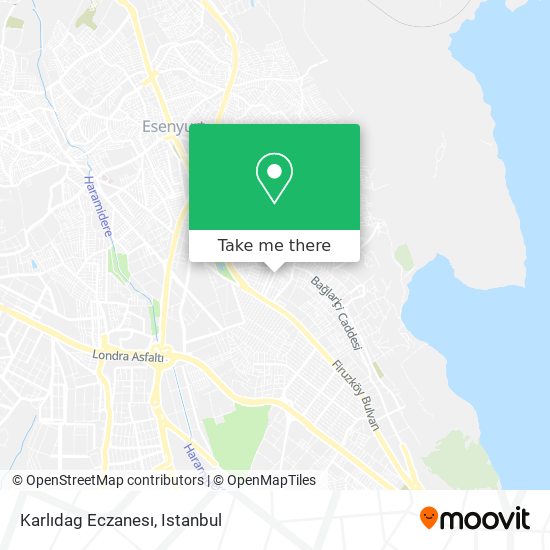 Karlıdag Eczanesı map