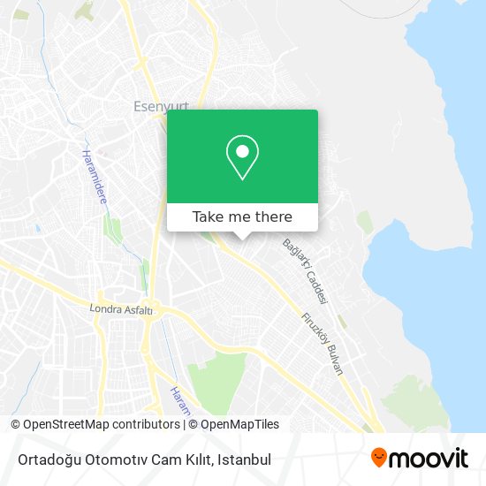 Ortadoğu Otomotıv Cam Kılıt map