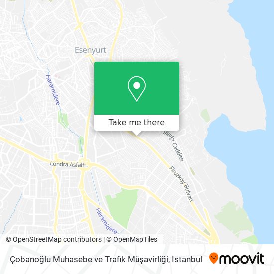 Çobanoğlu Muhasebe ve Trafik Müşavirliği map