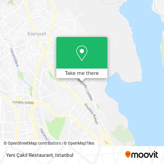 Yeni Çakıl Restaurant map