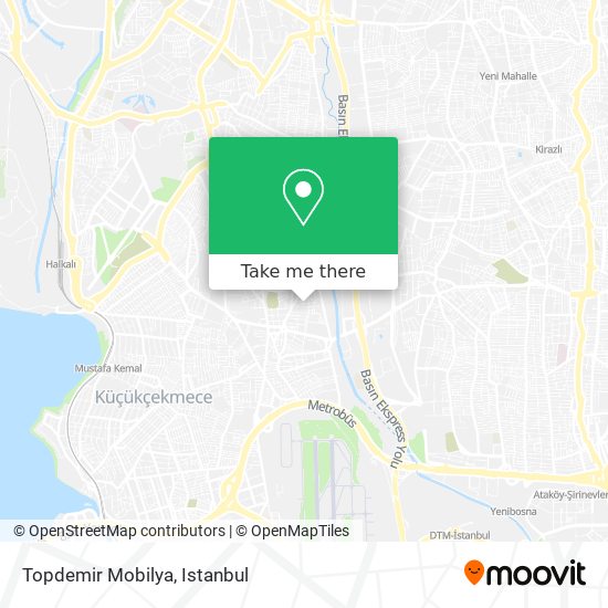 Topdemir Mobilya map