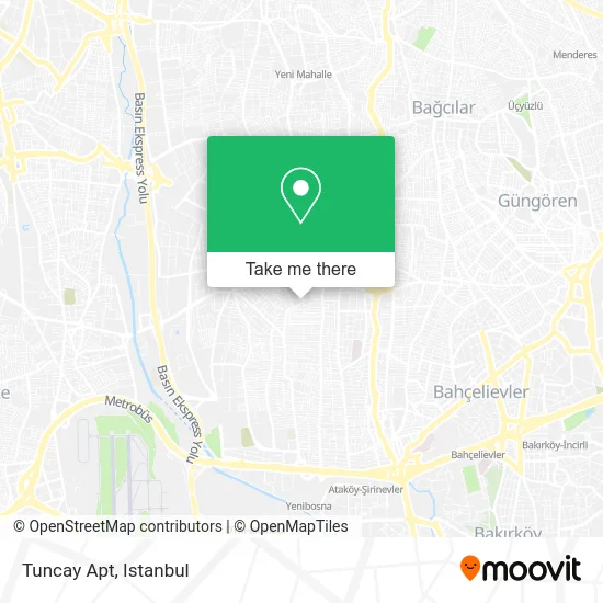 Tuncay Apt map