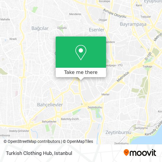 Turkish Clothing Hub map