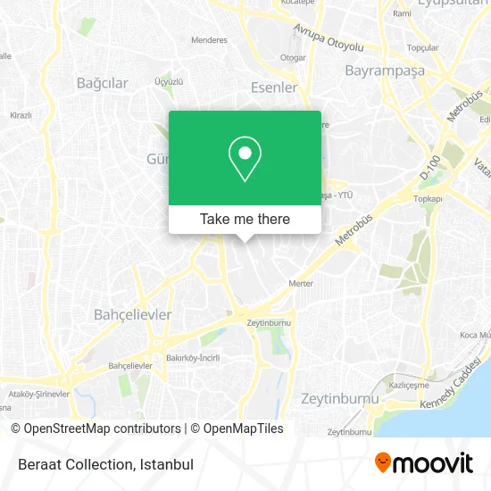 Beraat Collection map