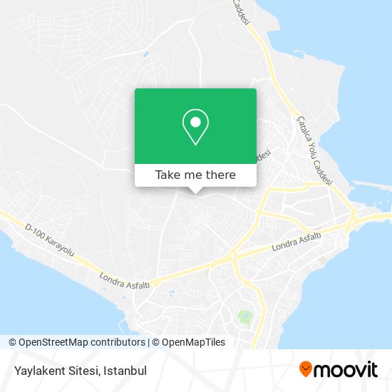 Yaylakent Sitesi map