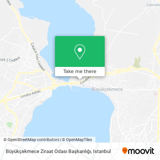Büyükçekmece Ziraat Odası Başkanlığı map