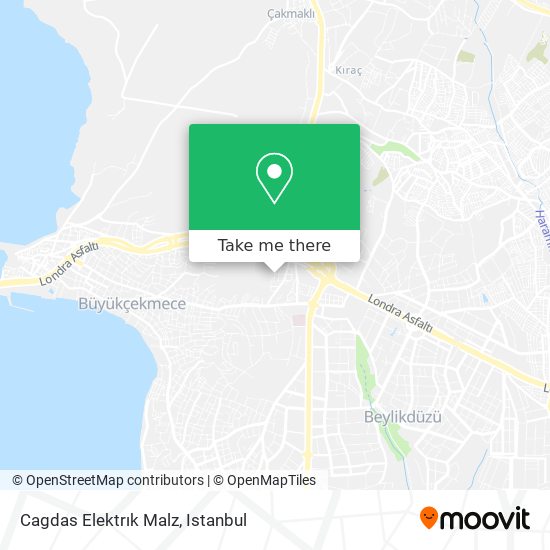 Cagdas Elektrık Malz map