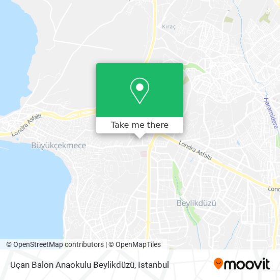 Uçan Balon Anaokulu Beylikdüzü map