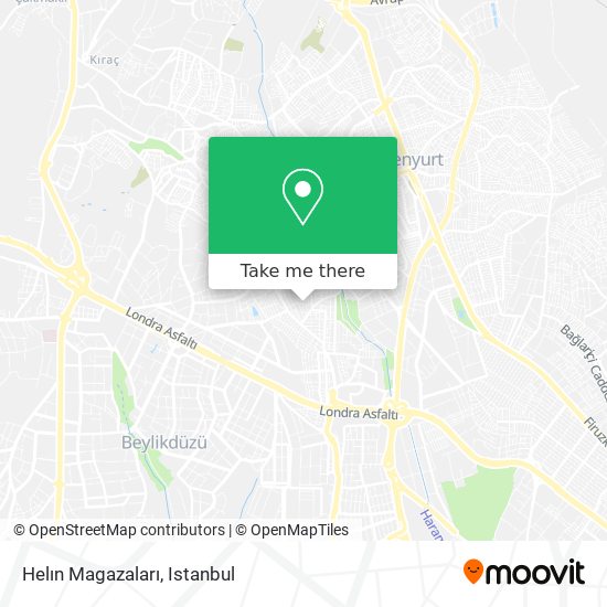 Helın Magazaları map