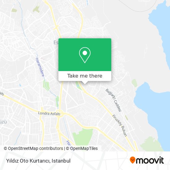 Yıldız Oto Kurtarıcı map