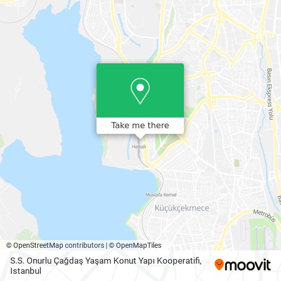 S.S. Onurlu Çağdaş Yaşam Konut Yapı Kooperatifi map