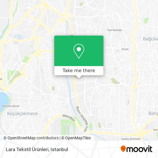 Lara Tekstil Ürünleri map