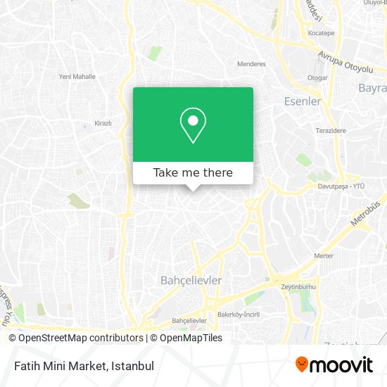 Fatih Mini Market map